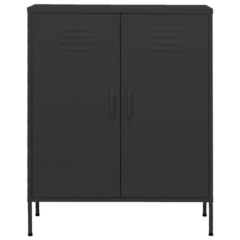 Lady Jillian -  Storage Cabinet Anthracite 80x35x101,5 cm Steel - Model 3